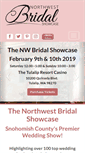 Mobile Screenshot of nwbridalshowcase.com